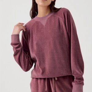 Pact organic cotton velour Sweatshirt